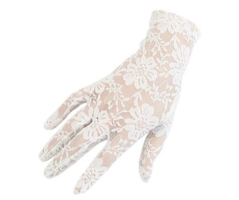 White Lace Gloves Ivory Gloves Black Gloves Floral Gloves Stage