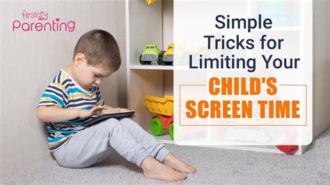 7 Tricks To Reduce Your Childs Screen Time Youtube