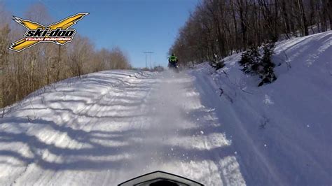 Ski Doo Snowmobiling Woodford Vermont Youtube