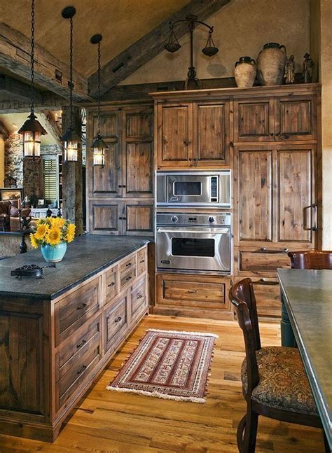 52 Cozy Diy For Rustic Kitchen Ideas Country Kitchen Designs Rustic