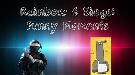Rainbow 6 Siege Funny Moments Radda Radda Challenge Youtube