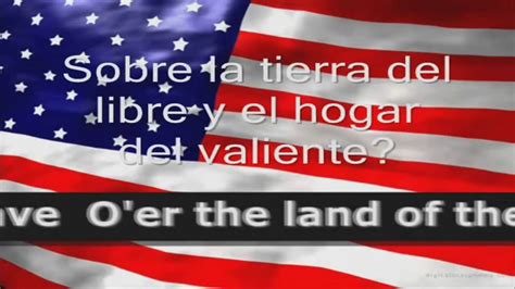 Himno De Los Estados Unidos Instrumental Liricas En Español E Ingles