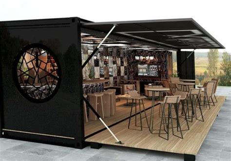 Seven Shipping Containers Brilliantly Transformed Into Mobile Kitchens