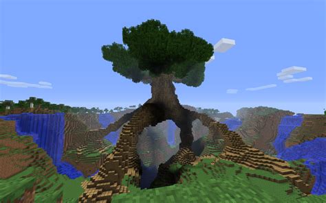 minecraft large trees