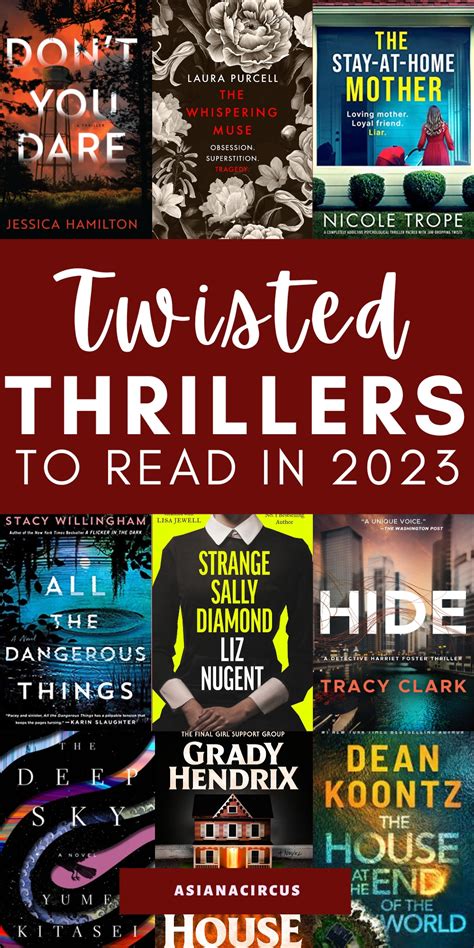 30 Best New Thriller And Mystery Books To Read In 2023 Asiana Circus