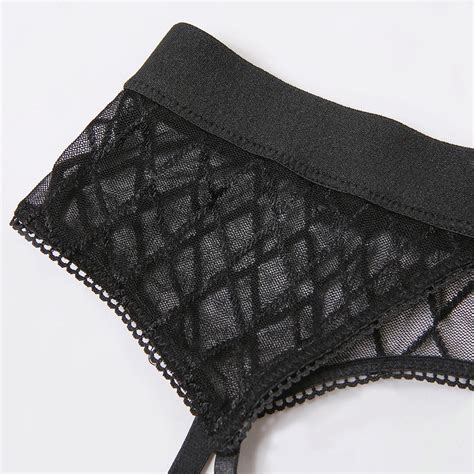 3 piece plaid lace bra lingerie set xzaria® official store home to sexy lingerie