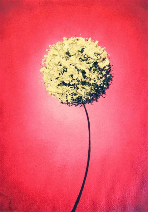Bing Art By Rachel Bingaman Contemporary Art Gold Flower Painting