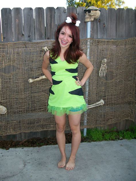 My Daughter As Pebbles In 2010 I Made Her Dress Flintstones Costume