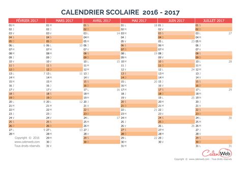 Calendrier Scolaire 2017 Mini Image