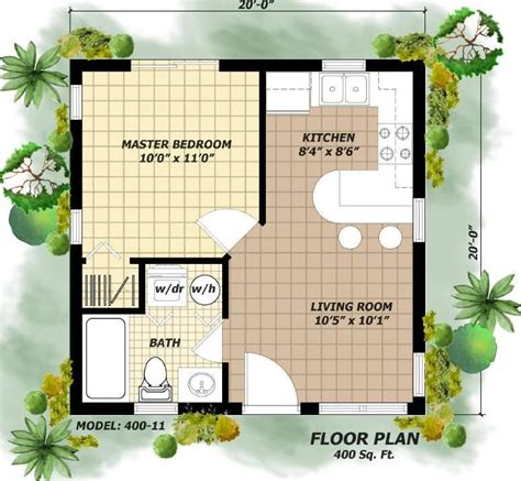 Https://wstravely.com/home Design/400 Sq Ft Home Plan