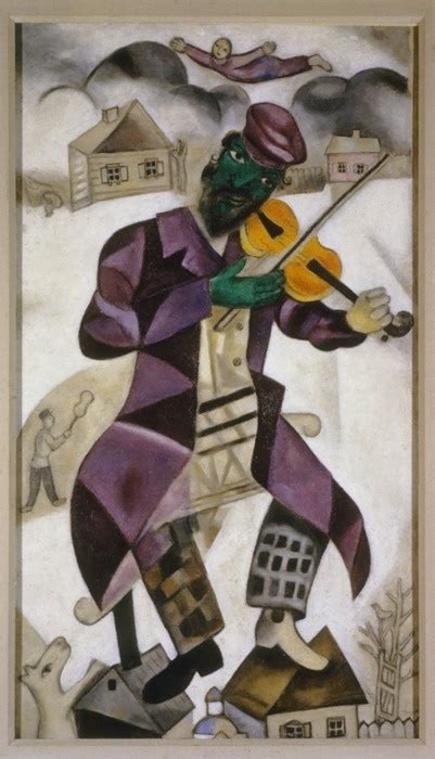 Fiddler On The Roof The Green Violinist By Marc Chagall Marc