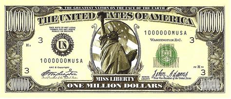 One Million Dollar Bill Photograph By Charles Robinson Fine Art America