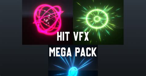 Hit Vfx Mega Pack Vfx Particles Unity Asset Store