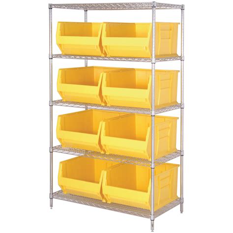 Quantum Storage Hulk Bin Shelving System — 36inl X 48inw