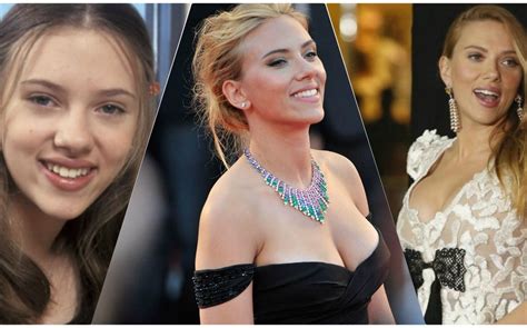 Fotos De Scarlett Johansson Así Ha Cambiado A Través De Los Años