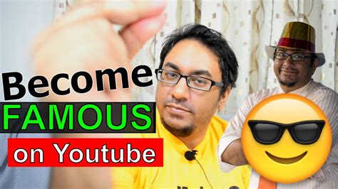 How To Become Famous On Youtube Youtube