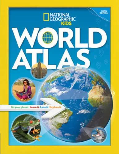 National Geographic Kids World Atlas 5th Edition Hardcover Good 4