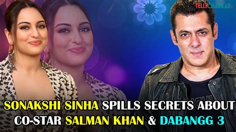 Sonakshi Sinha On Salman Khan Dabangg 3 And Future Projects I Exclusive I Tellychakkar Youtube