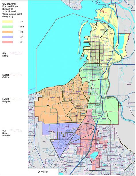 Proposed Map Shifts Every Everett City Council District