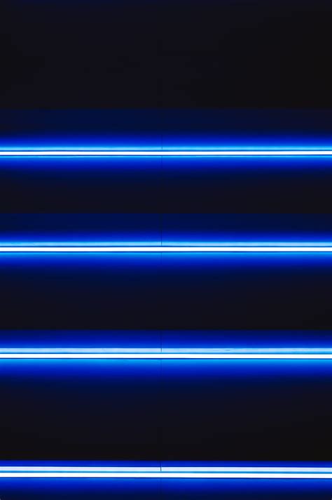 Neon Lamps Stripes Light Blue Hd Phone Wallpaper Peakpx