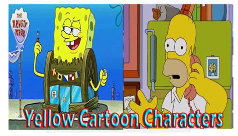 9 Most Popular Yellow Cartoon Characters Of All Time 2023