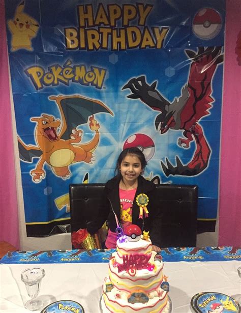 Pokemon Girl Birthday Party Girl Birthday Party 7th Birthday Birthday