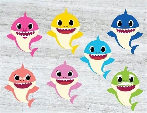 Cool Baby Shark Cutouts Farm Worksheet Kindergarten