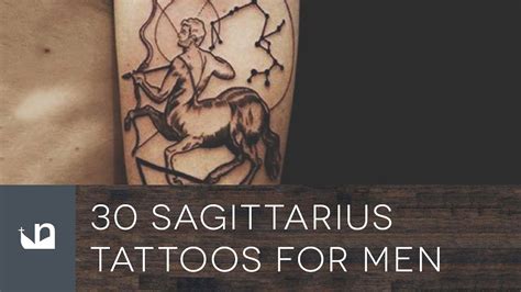 30 Sagittarius Tattoos For Men Youtube