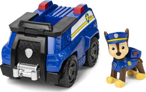Paw Patrol Chases Patrol Cruiser Vehicle With Collectible Figure For