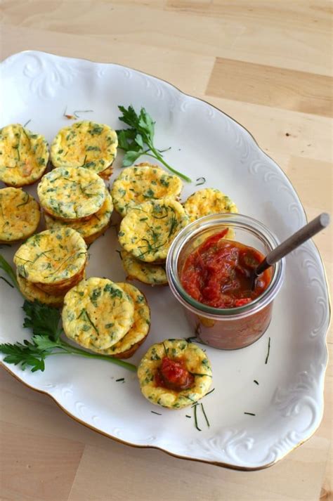 Squash And Parmesan Crustless Mini Quiches And An Appetizers