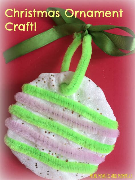 Christmas Ornament Craft For Kids Model Magic Art Activity For The