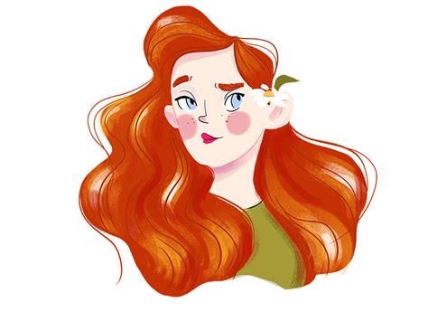 Redhead By Zara Magumyan On Dribbble