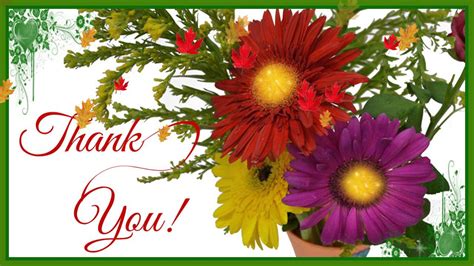 Personalised thank you cards, fresh flowers and gifts. Thank You Card ! Thank You For Your Wishes ! - YouTube