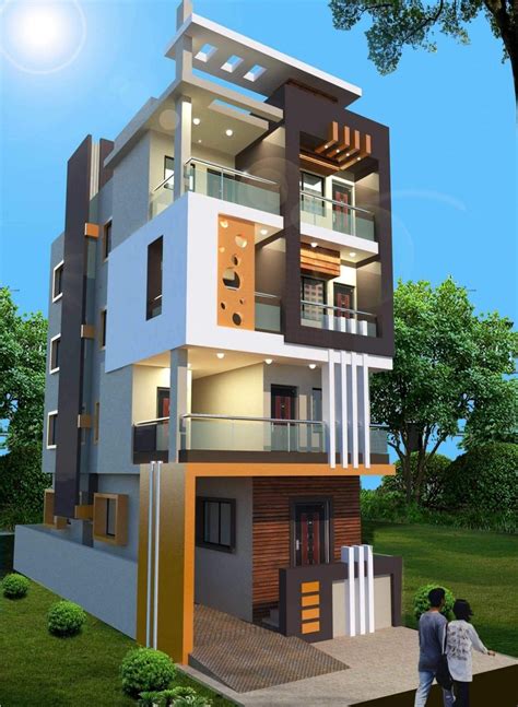 Modern Three Stories Building Exterior Desig Ideas To See More Visit 👇