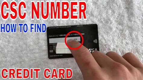 How To Find Csc Credit Card Number 🔴 Youtube