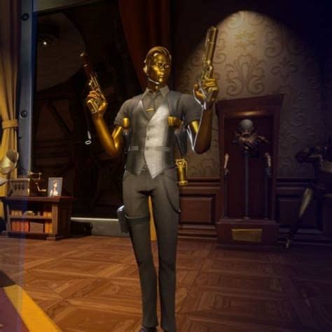 We have high quality images available of this skin the midas skin is a legendary fortnite outfit from the golden ghost set. Fortnite: Desafíos de la Misión de Midas, temporada 2, Capítulo 2 - Millenium