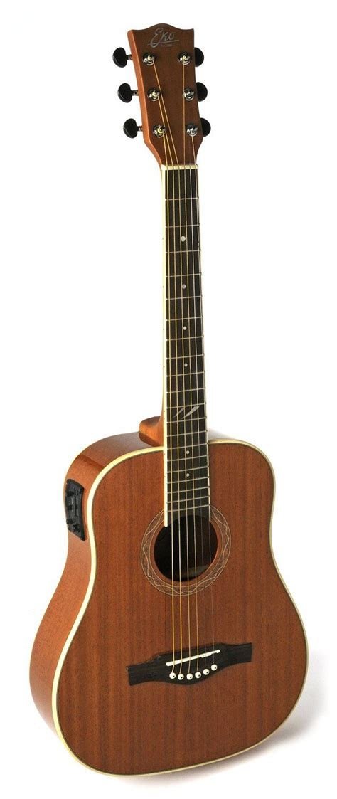 Eko Guitars 06217140 Duo Series Mini Dreadnought Acoustic Electric Guitar