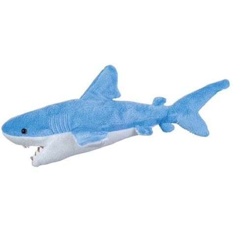 Adorable Blue Shark Plush Toy