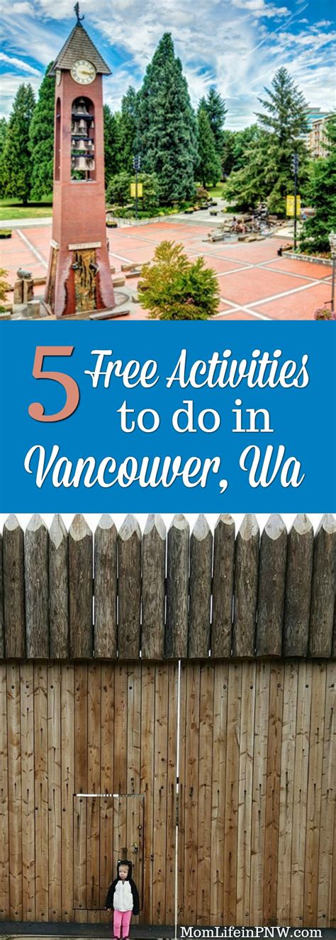 5 Free Activities To Do In Vancouver Wa Mom Life In The Pnw