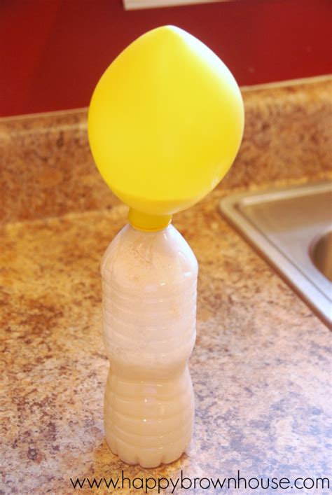 Sugar And Yeast Balloon Experiment Happy Brown House