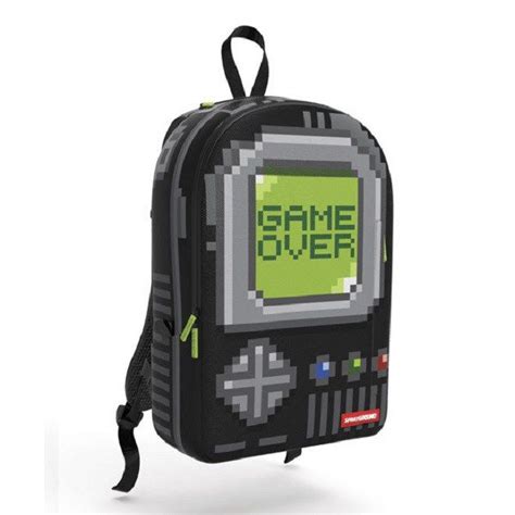 Game Over Backpack Gizmos And Gadgets Pixel Games Sprayground