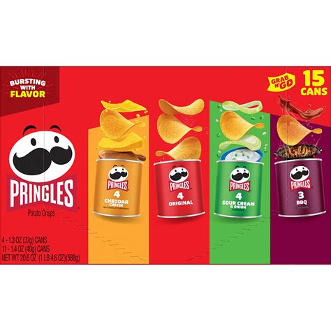 Pringles Potato Crisps Chips Lunch Snacks Office And Kids Snacks