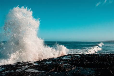 Free Stock Photo Of Beach Waves Ocean Waves Wave Crashing