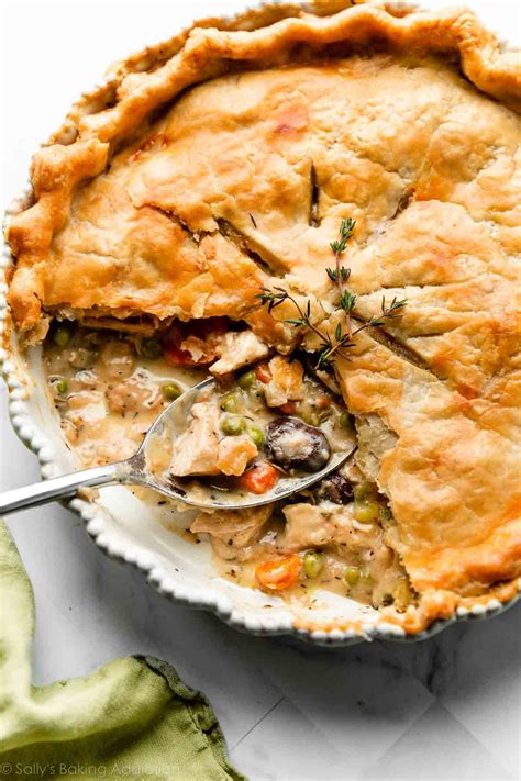 Turkey Pot Pie Recipe Sally S Baking Habit Pak Zar