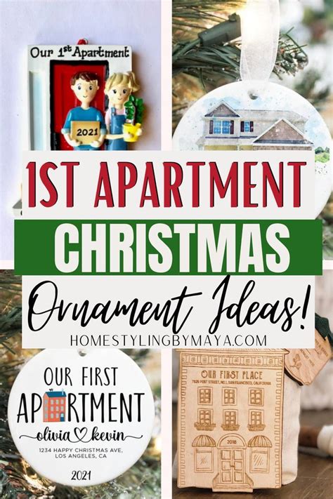 Best First Apartment Ornament Ideas In 2022 Christmas Apartment