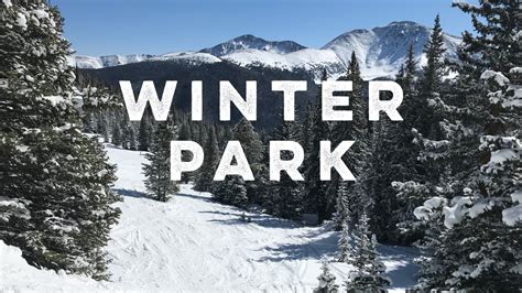 Winter Park 🏂 Snowboarding ️ Outrageously Beautiful Mary Jane Terrain