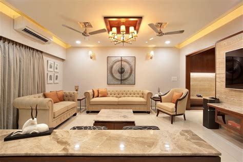 3 Bhk Flat Interiors The Living Room Has A Different Attribute Towards