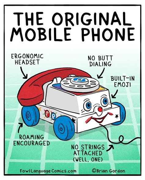 The Original Mobile Phone Fowl Language Comics