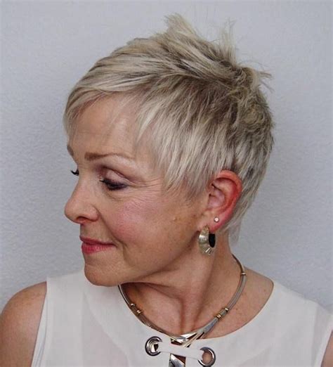 Choppy bangs are a raging fashion this season since they are edgy and angular. 60 Best Hairstyles and Haircuts for Women Over 60 to Suit any Taste | Cool short hairstyles ...