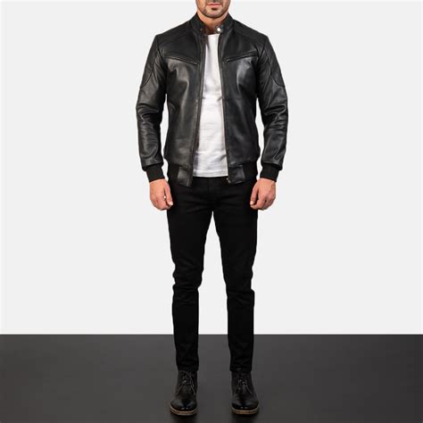Mens Leather Bomber And Aviator Jackets The Jacket Maker The Bikers Den